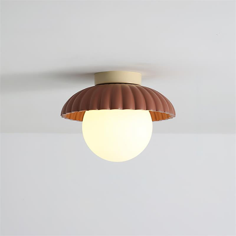 Scallop Glow flatt loftljós