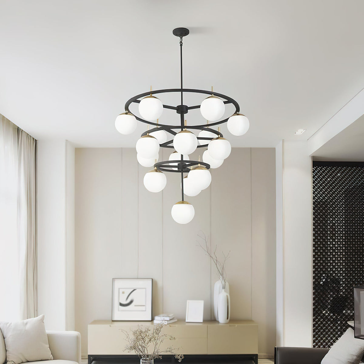 Ornuvyn modern minimalistisk glaskrona