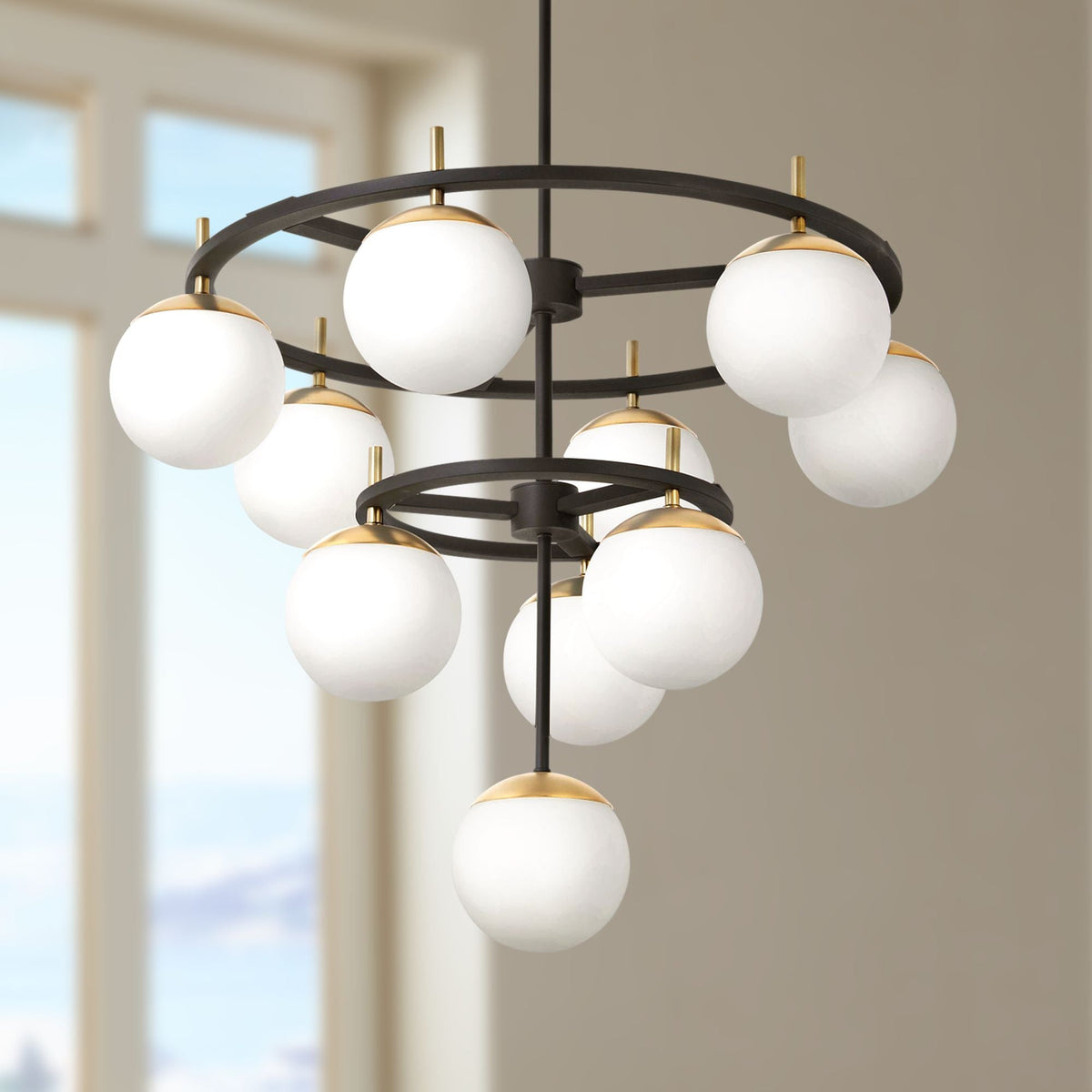 Ornuvyn modern minimalistisk glaskrona