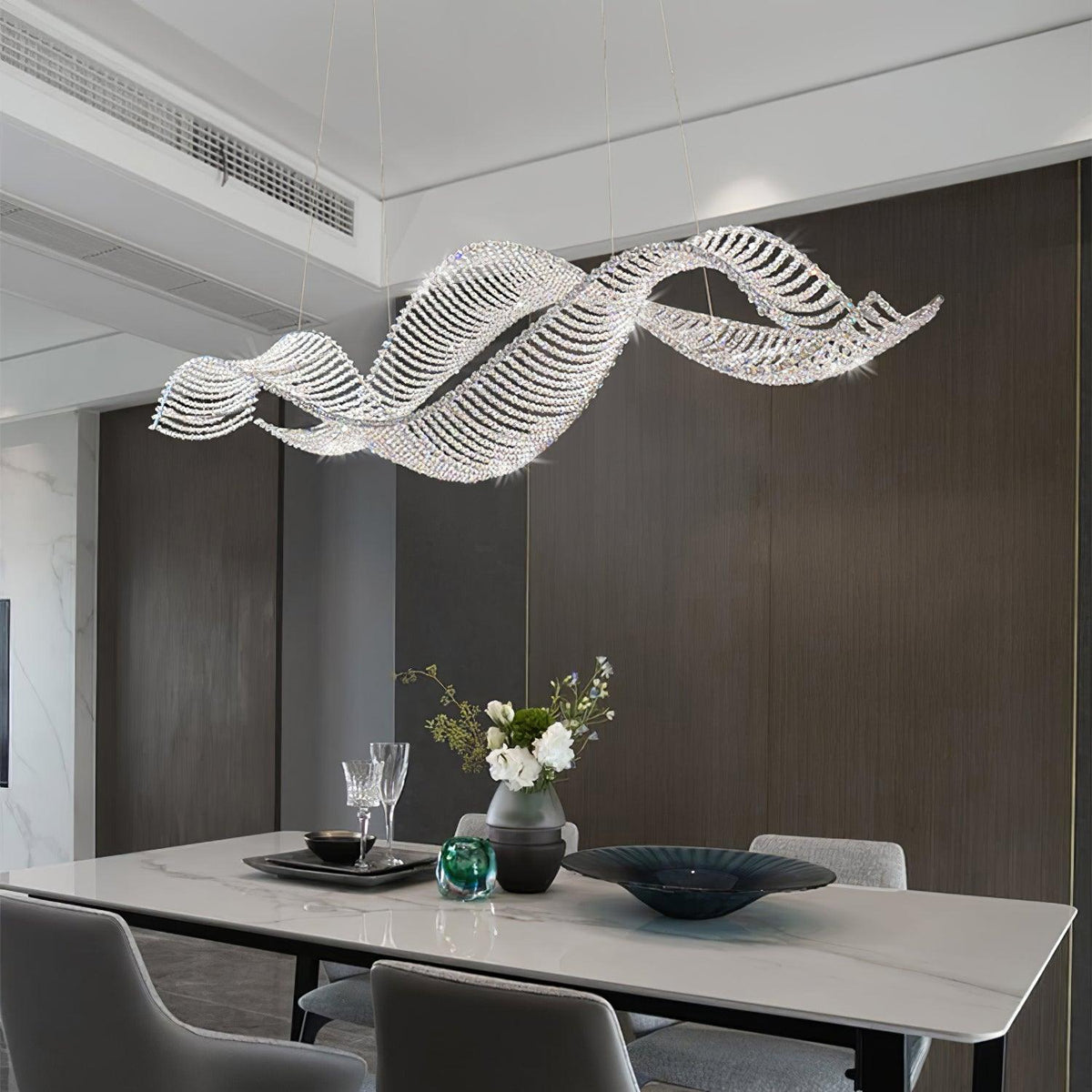 Caelox postmoderne luksuskrystal-lysekrone