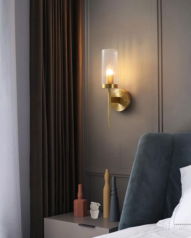 Vilaeisra Elegance -vintage-seinävalaisin lasia