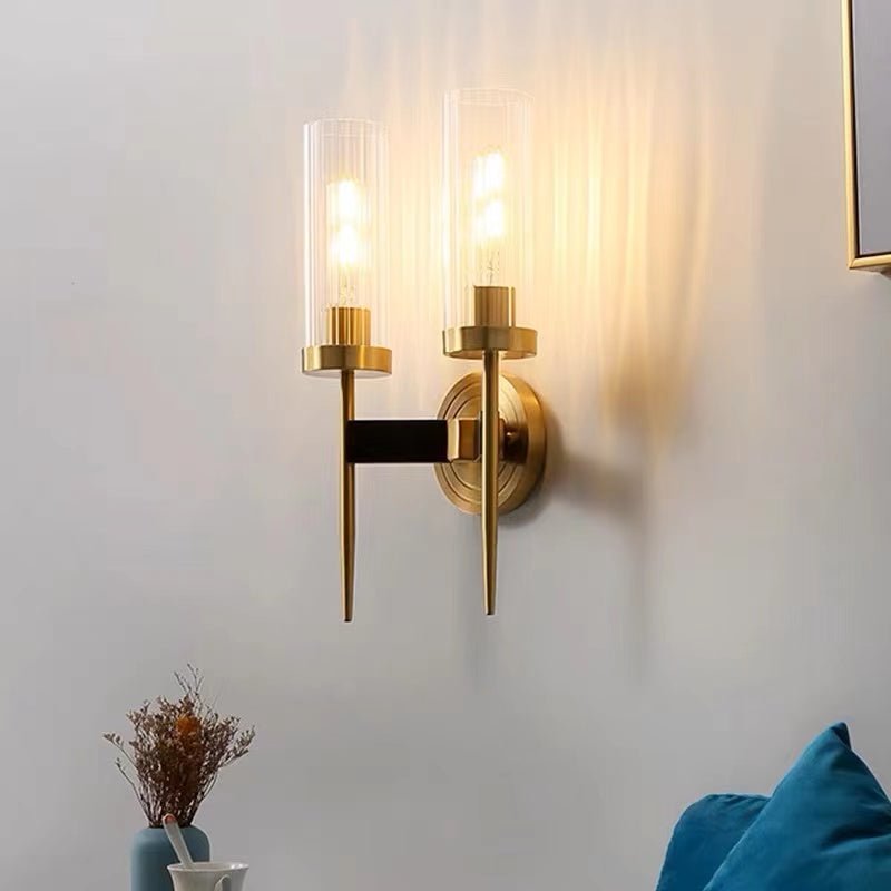 Vilaeisra Elegance -vintage-seinävalaisin lasia