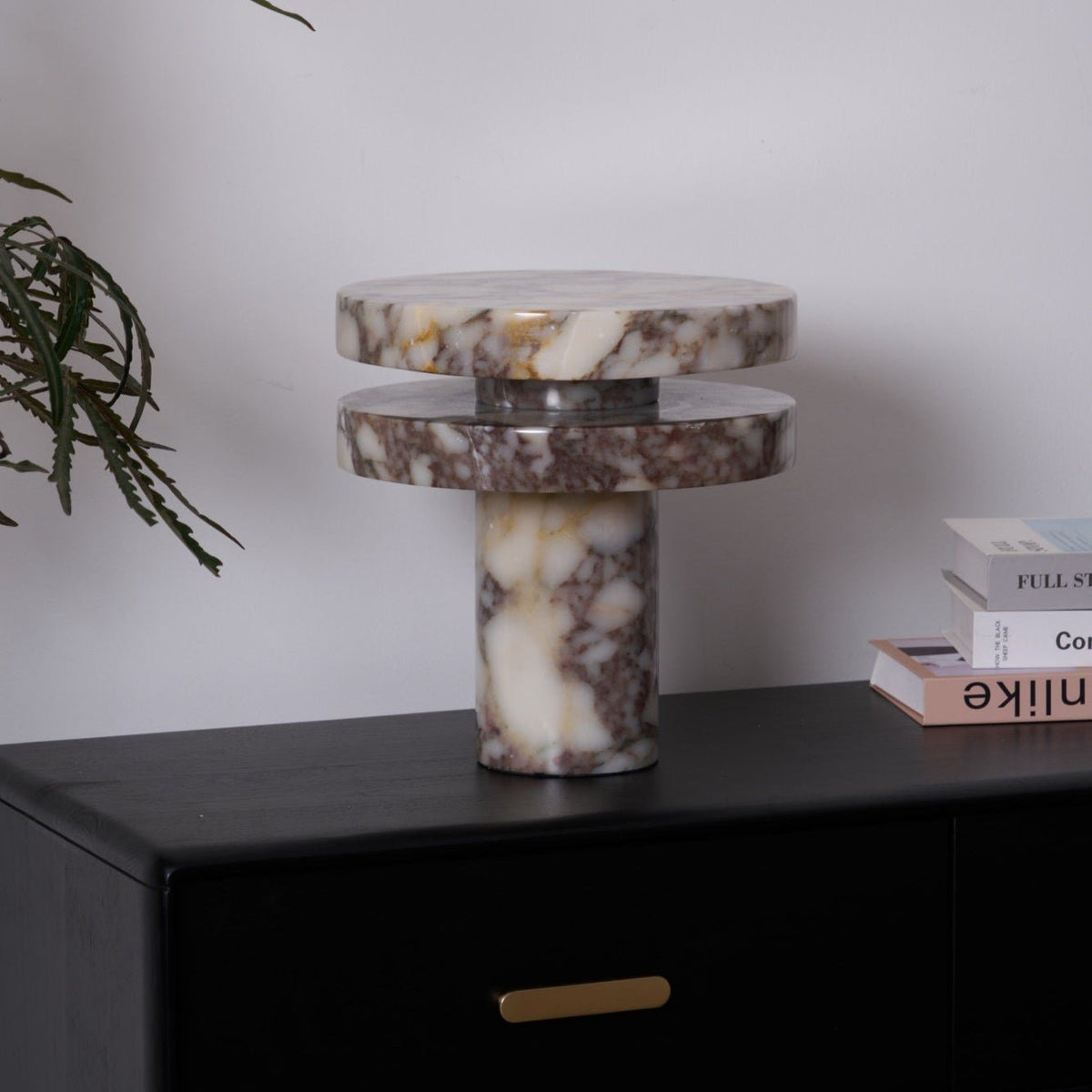 Selerine marmorbordlampe