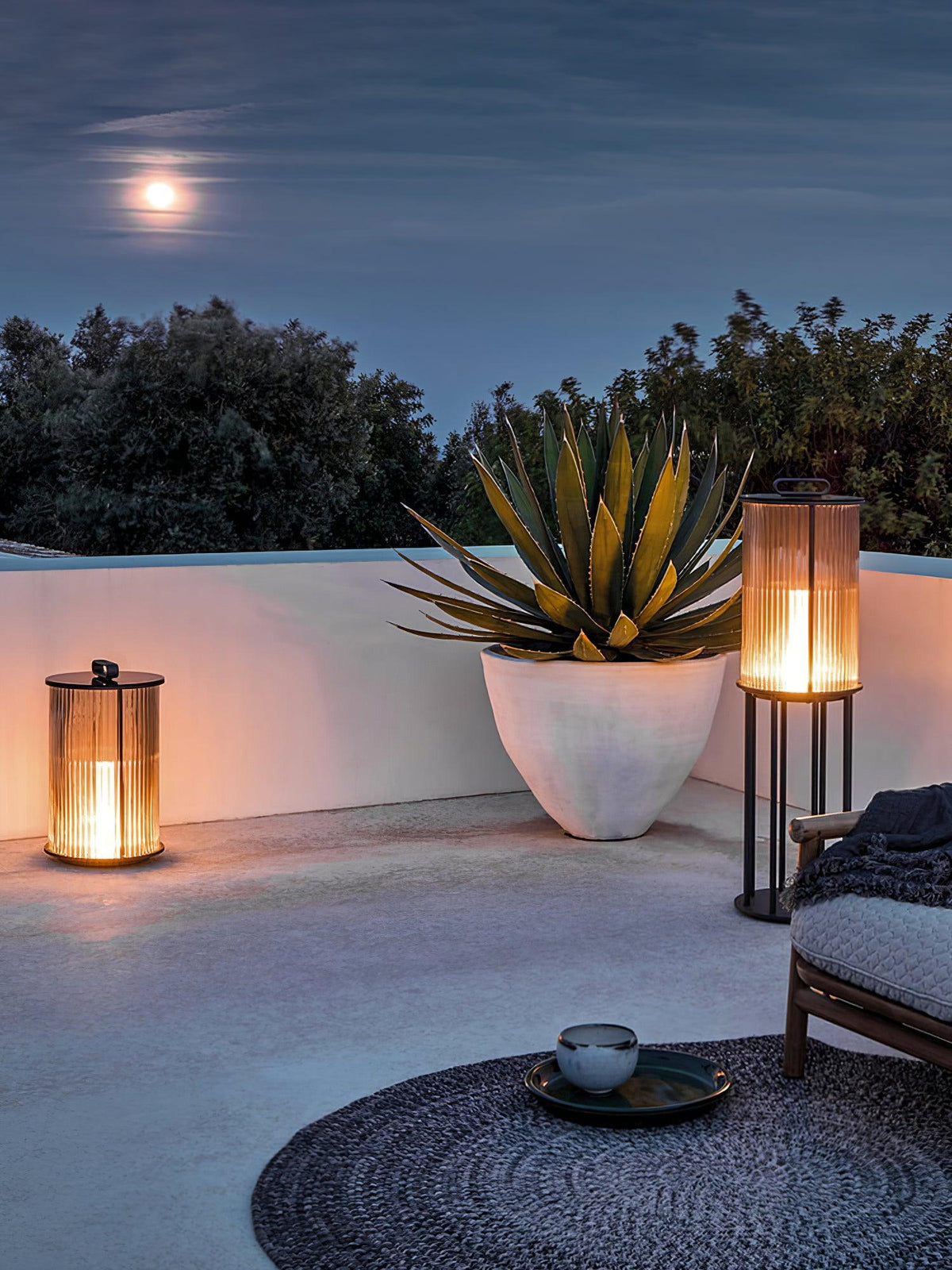 Candeeiro de jardim exterior Halden Lantern