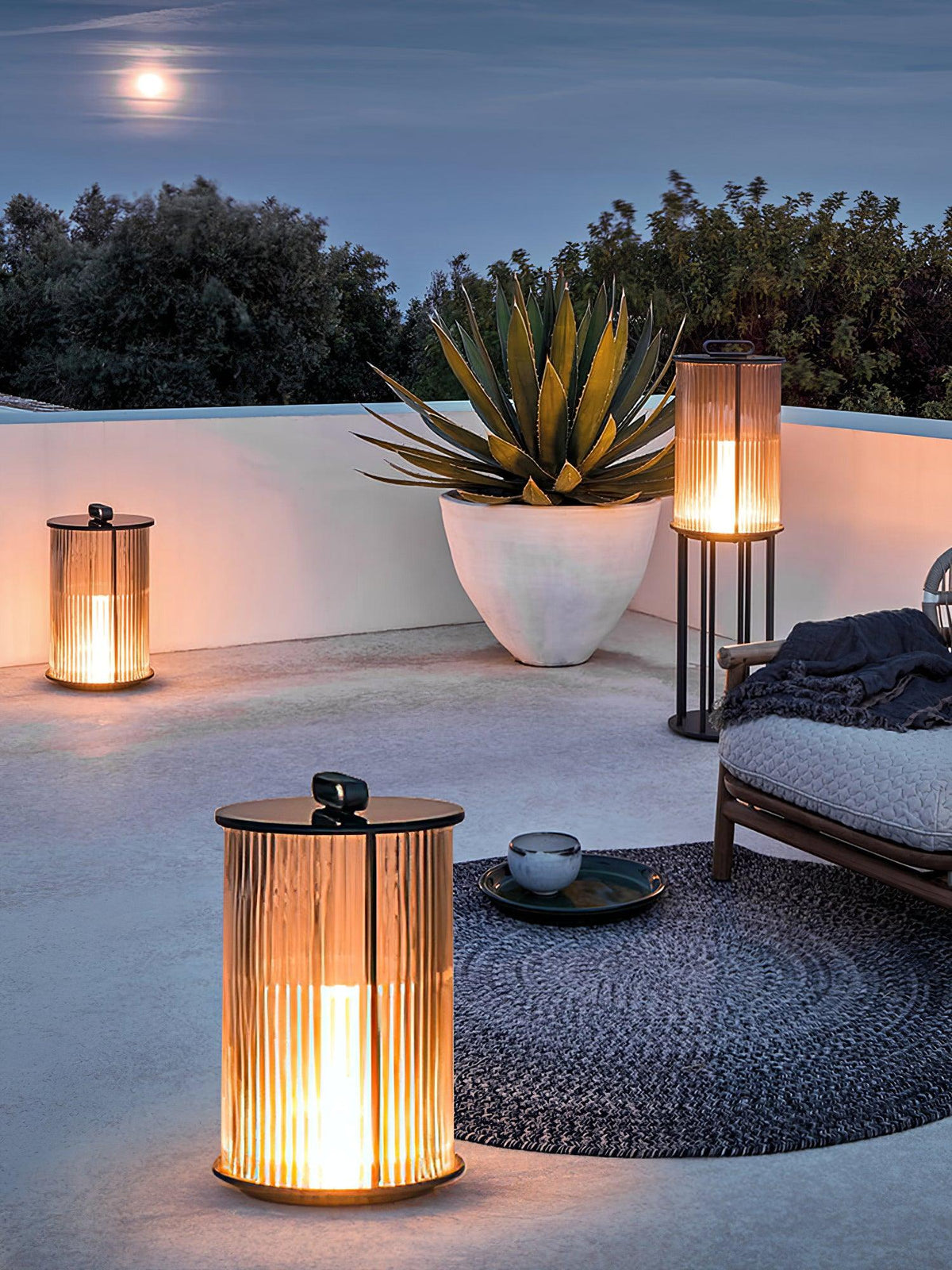Candeeiro de jardim exterior Halden Lantern