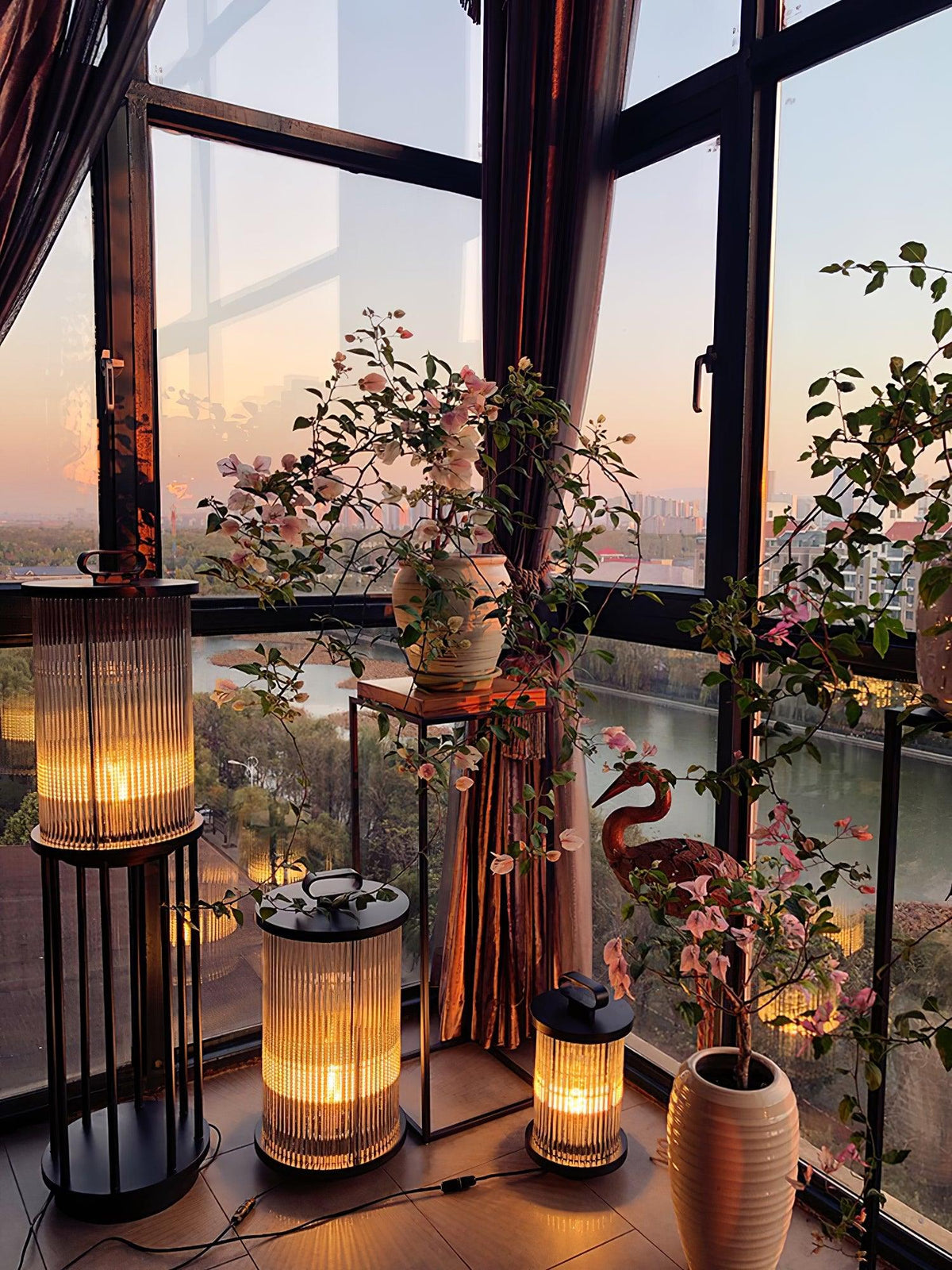 Candeeiro de jardim exterior Halden Lantern
