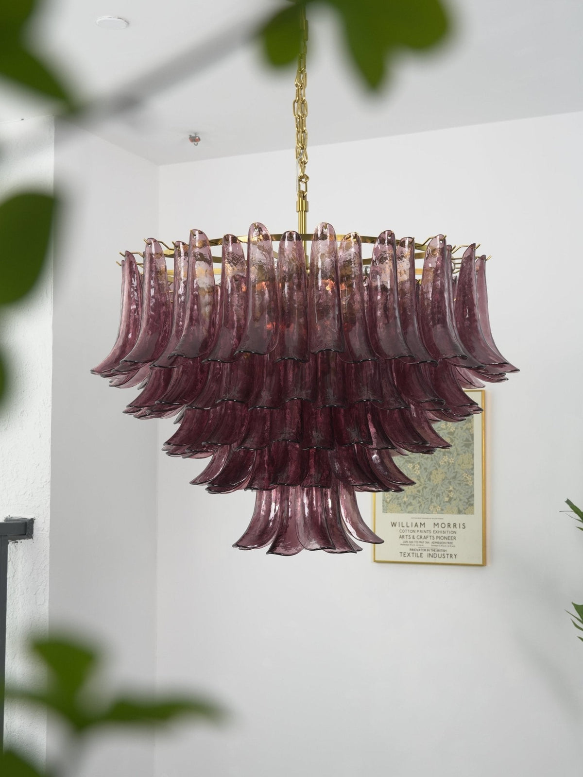 Amethyst Bloom ljósakrónan