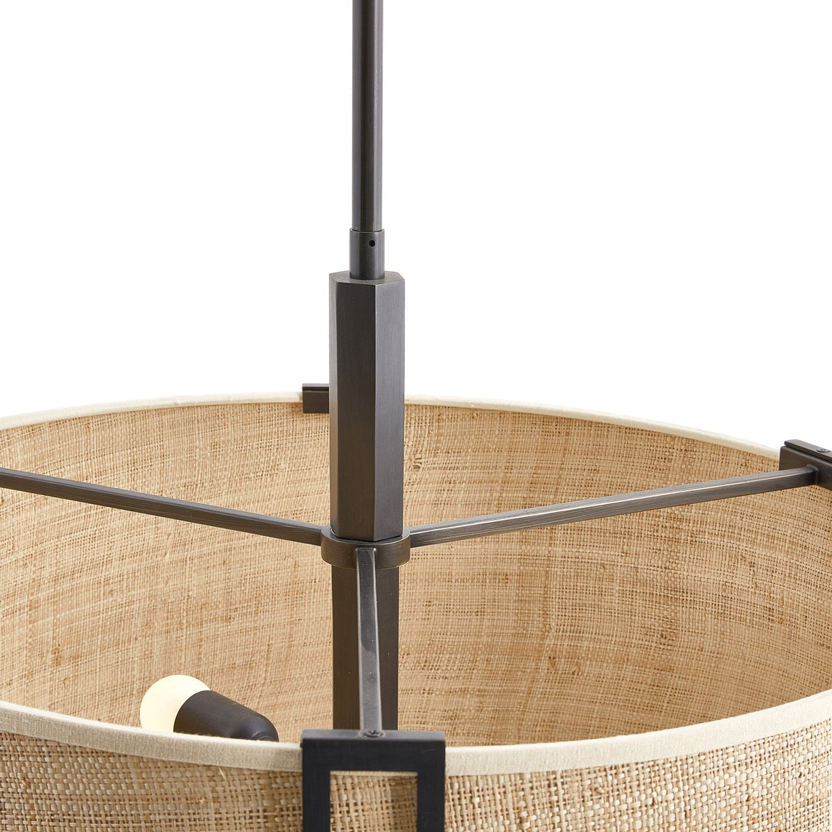 Candelabro minimalista moderno em metal natural Gloruvyn