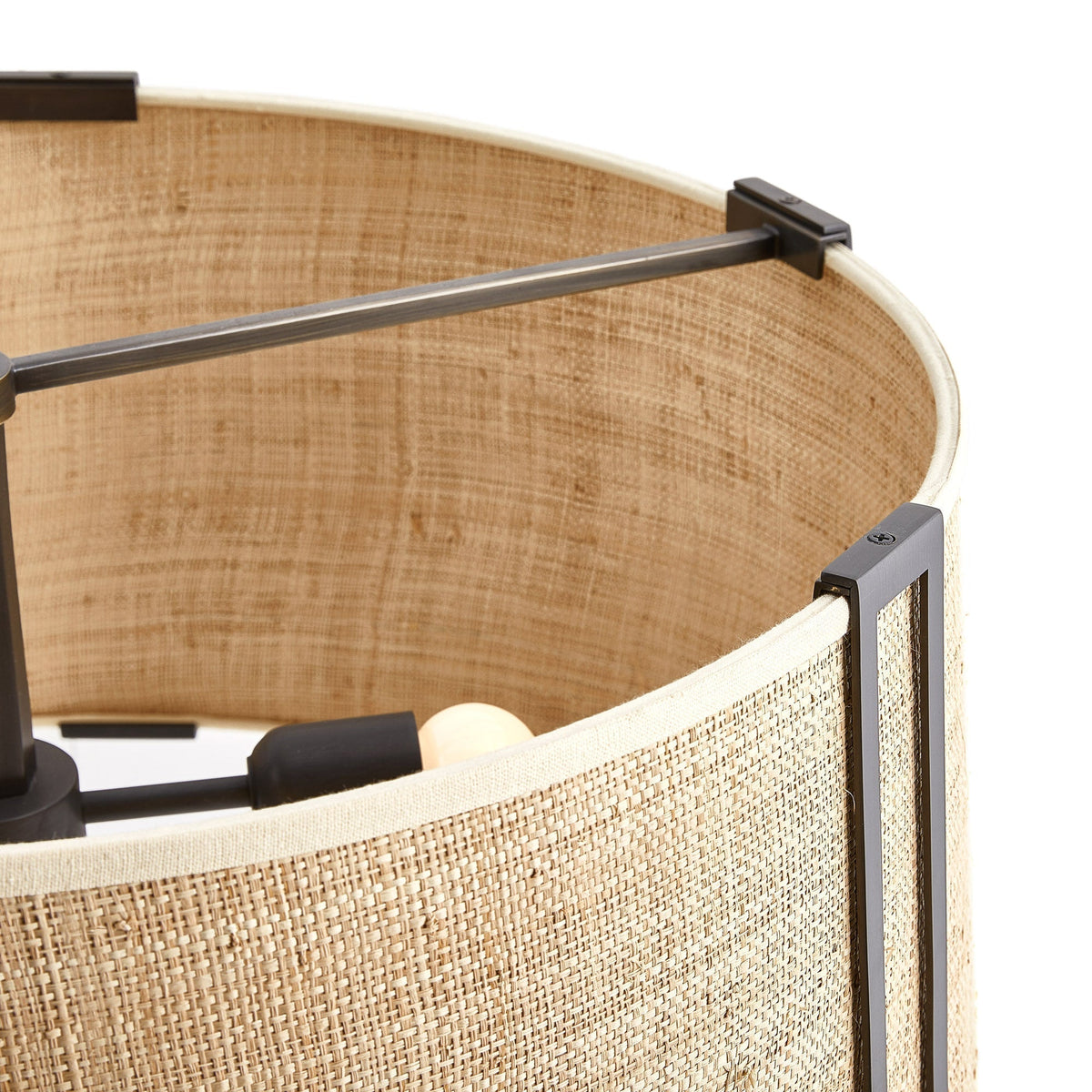 Candelabro minimalista moderno em metal natural Gloruvyn