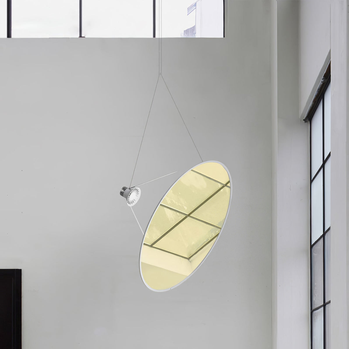 Brio minimalistisk pendellampe i stål