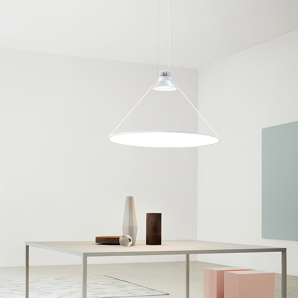 Brio minimalistisk pendellampe i stål