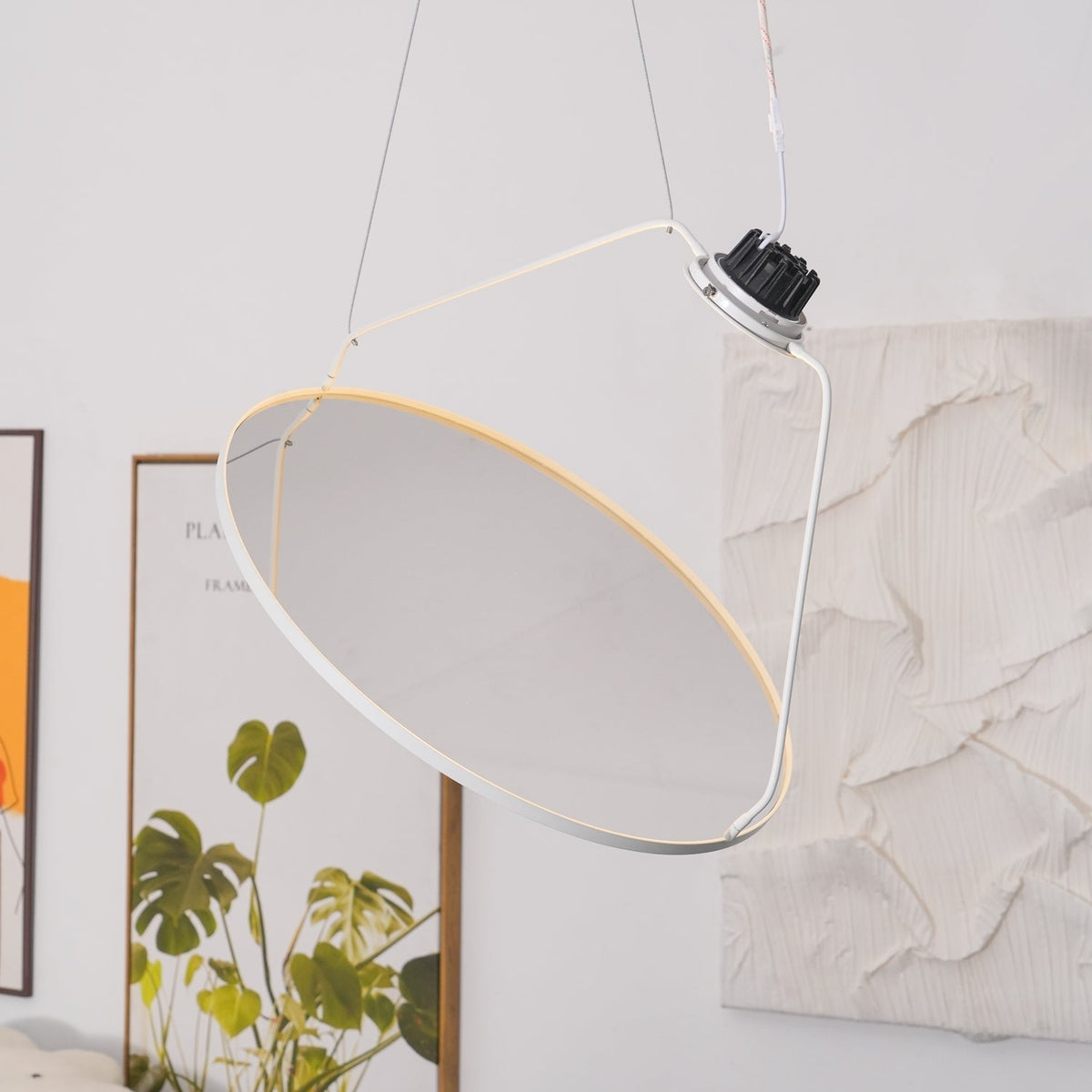 Brio minimalistisk pendellampe i stål