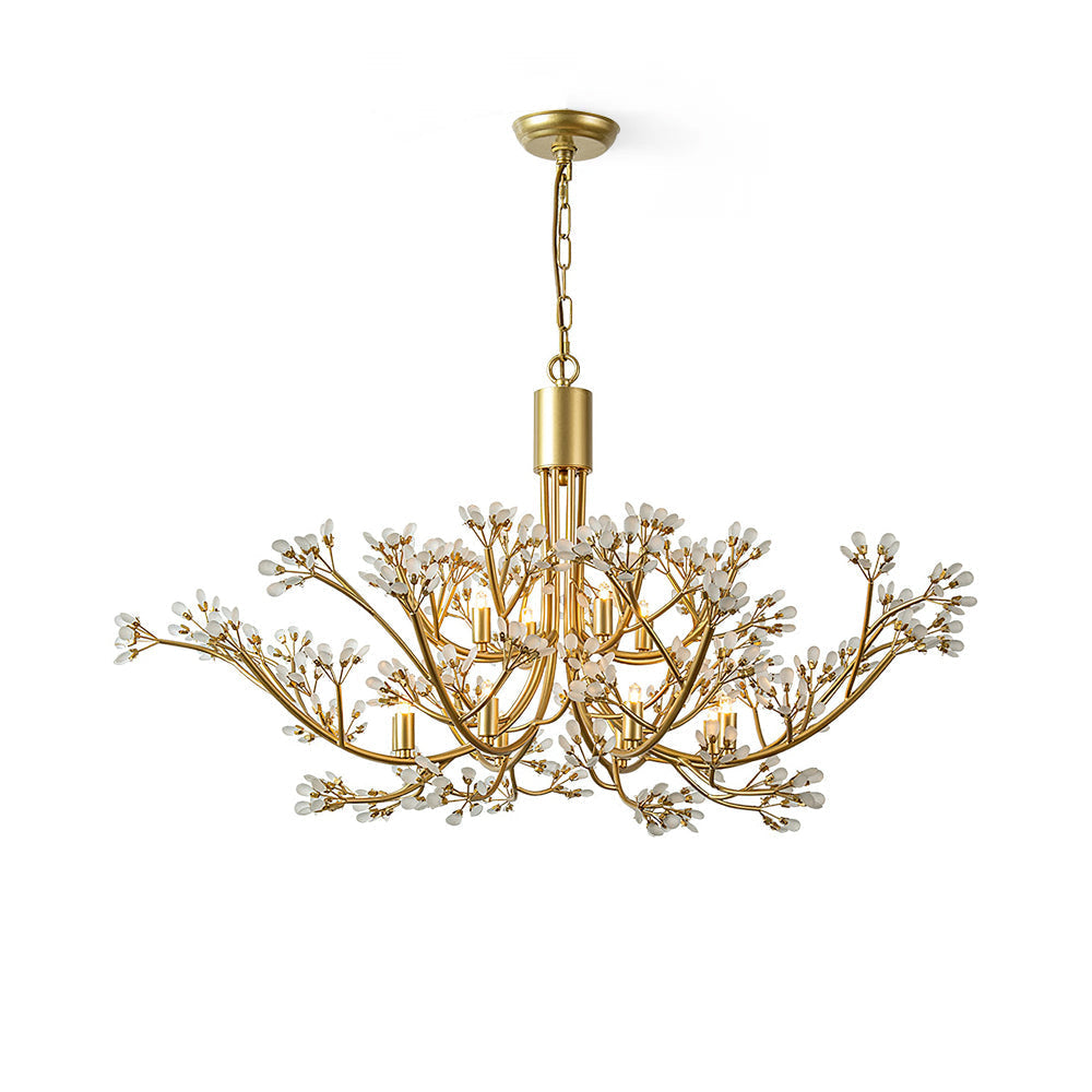 Candelabro de cristal Selalora