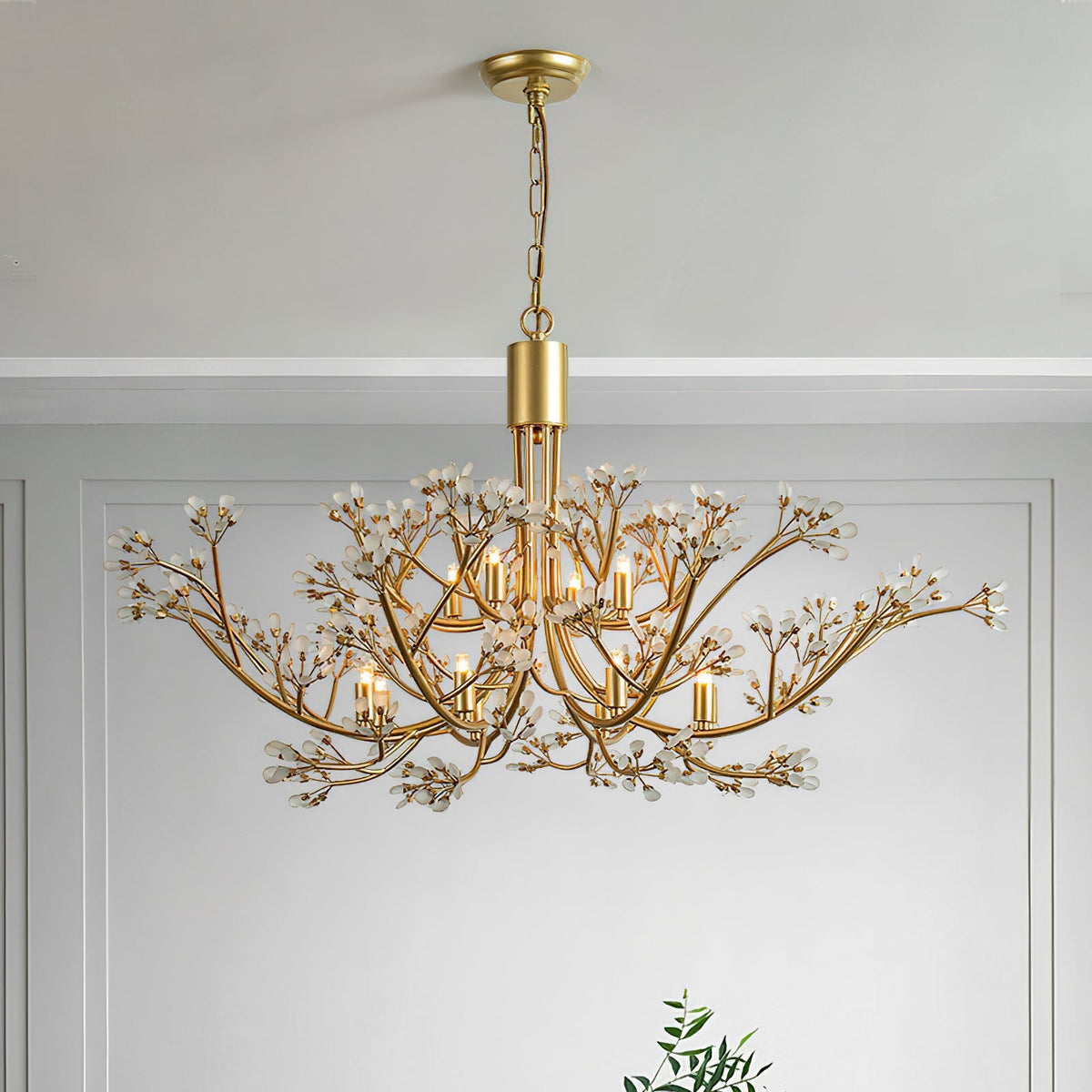 Candelabro de cristal Selalora