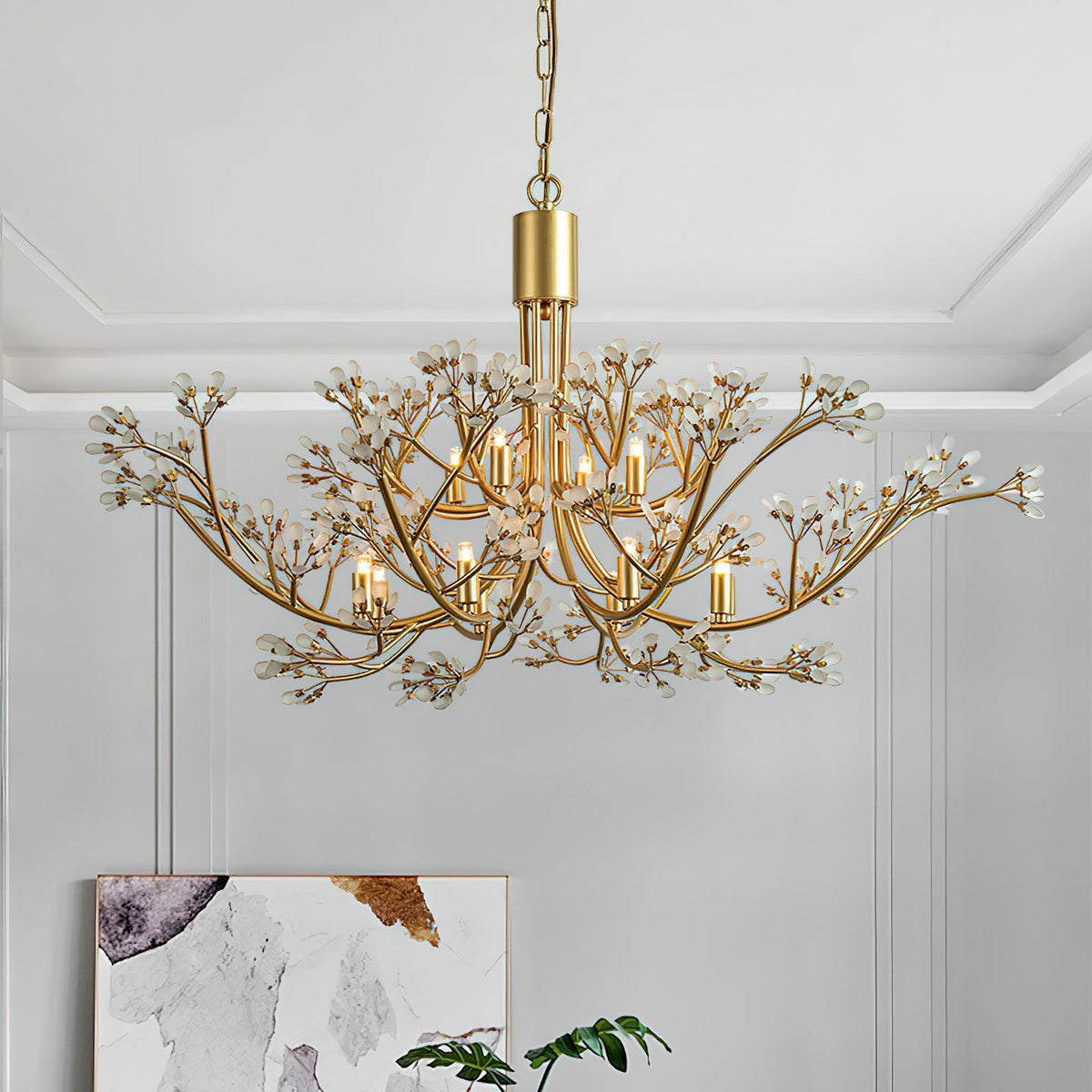 Candelabro de cristal Selalora