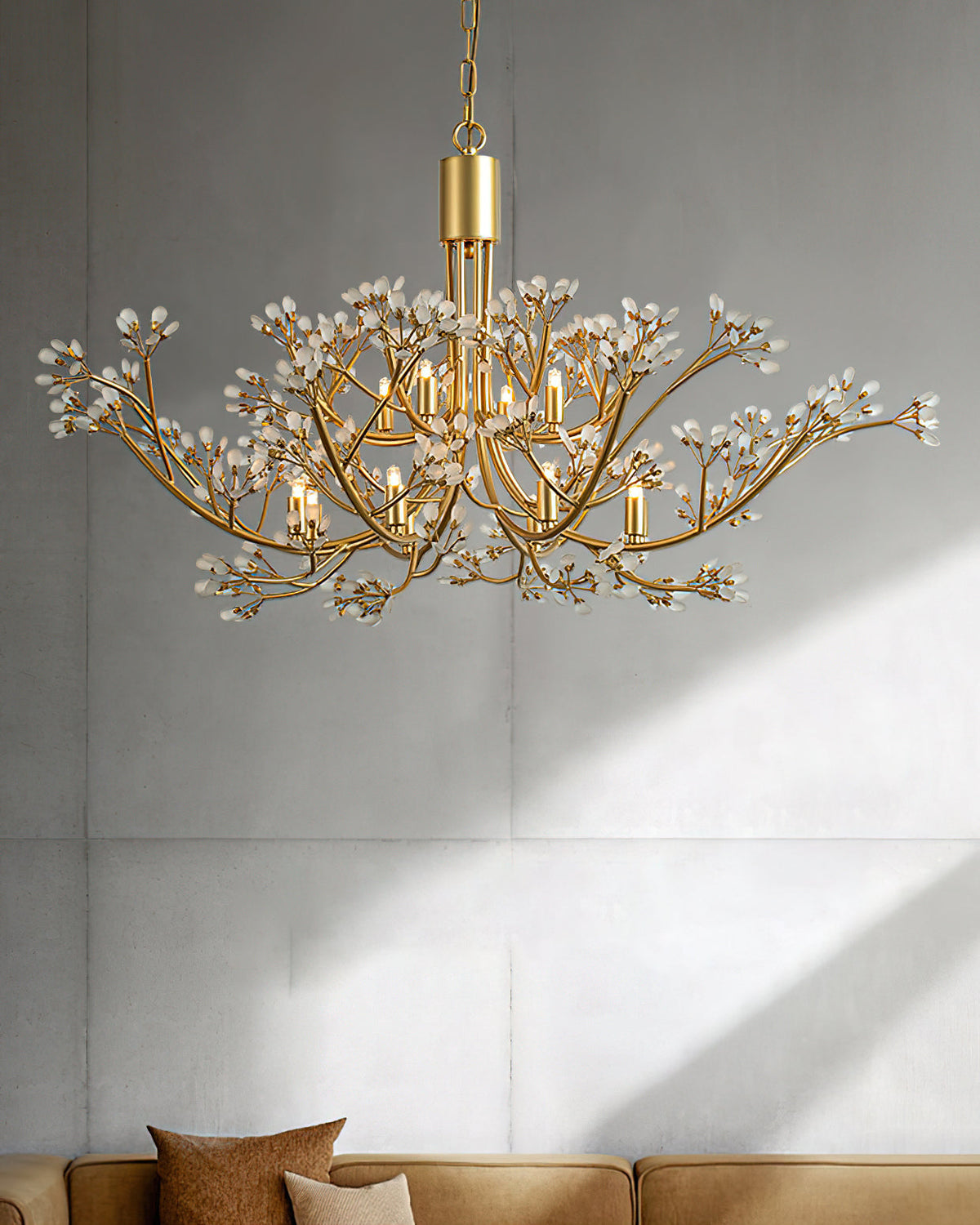 Candelabro de cristal Selalora
