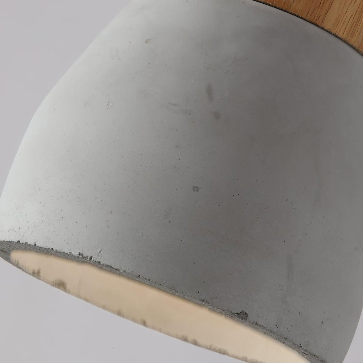 Concretis iðnaðarhengilampi úr sementi