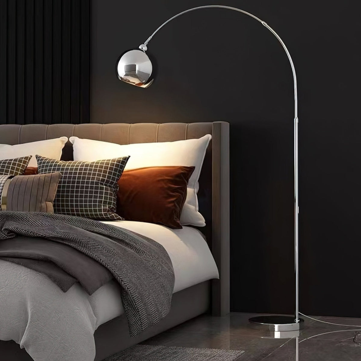 Candeeiro de pé minimalista Opal
