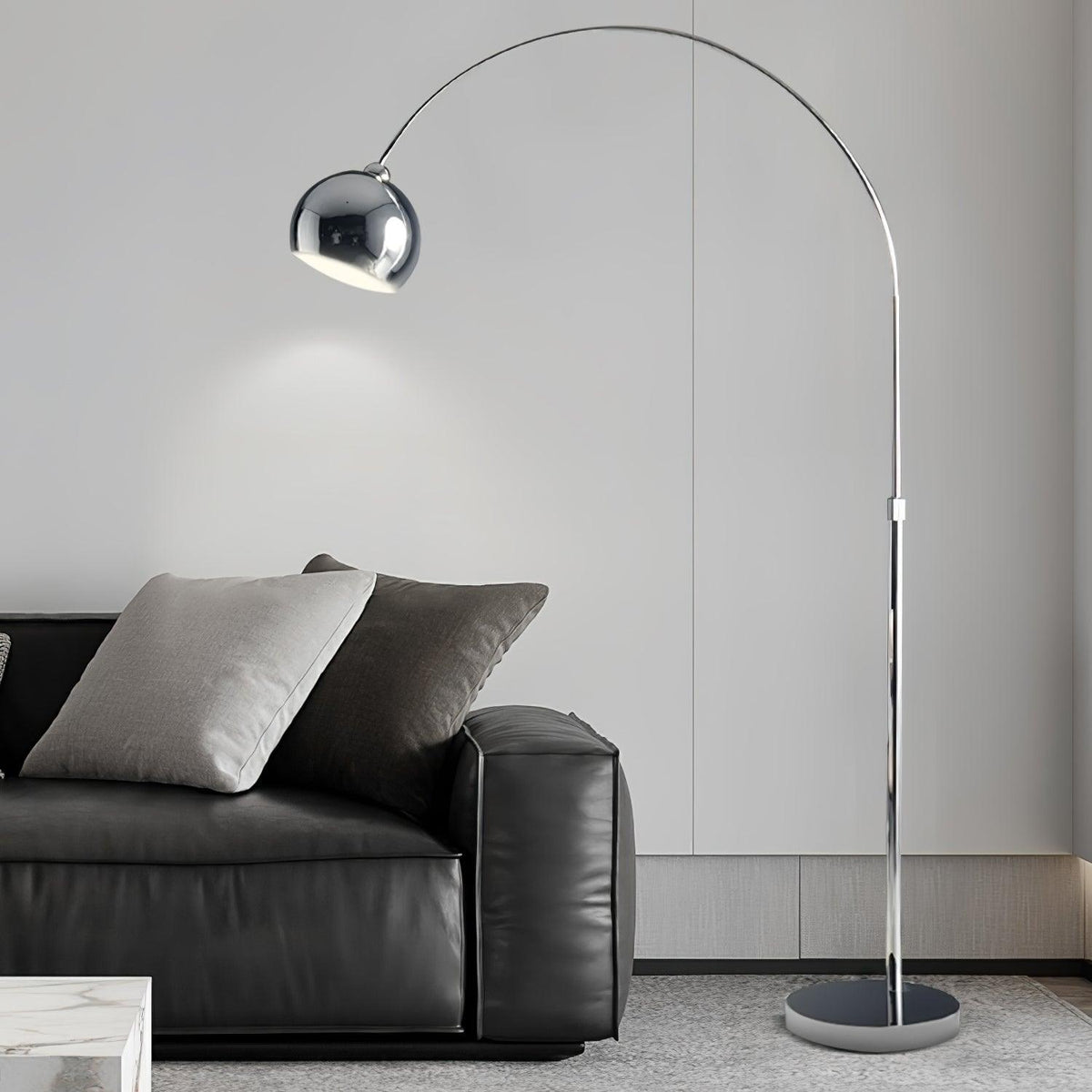 Candeeiro de pé minimalista Opal