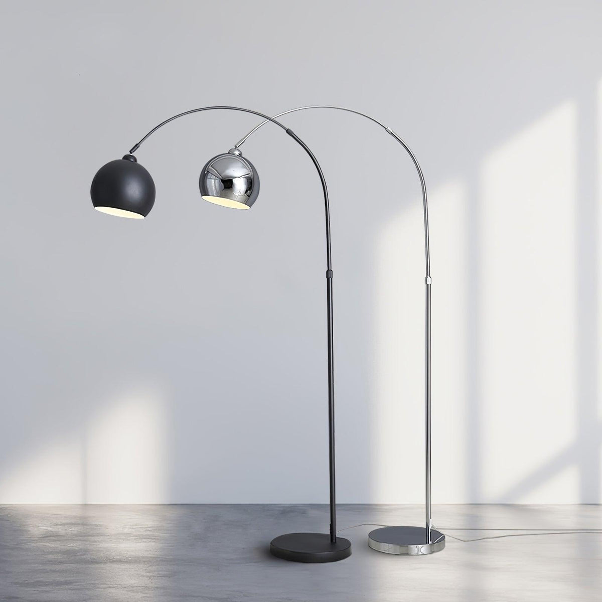 Candeeiro de pé minimalista Opal