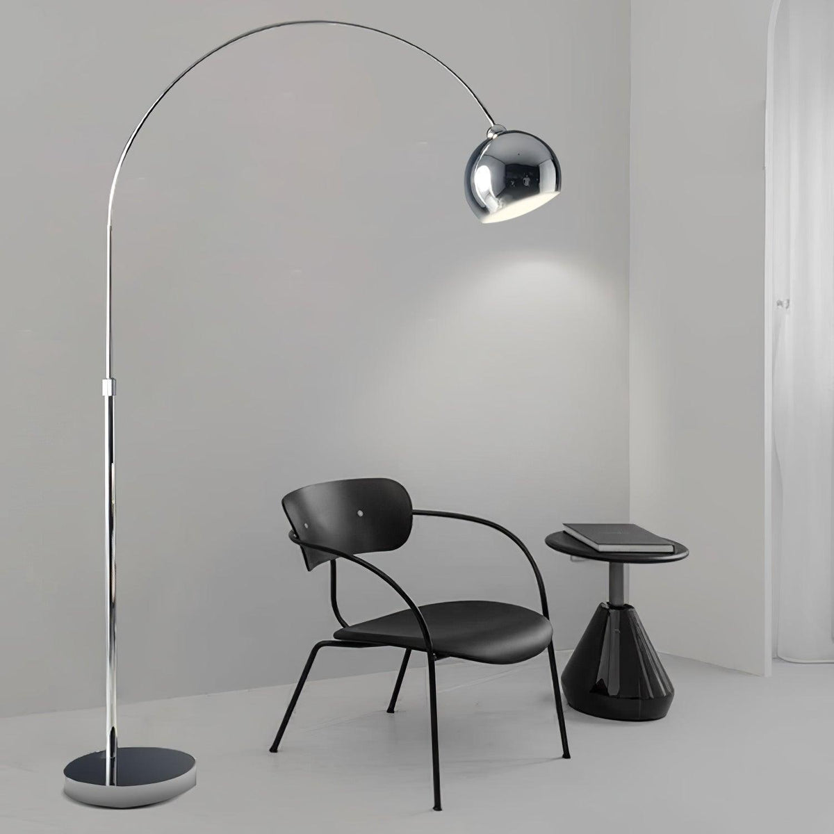 Candeeiro de pé minimalista Opal