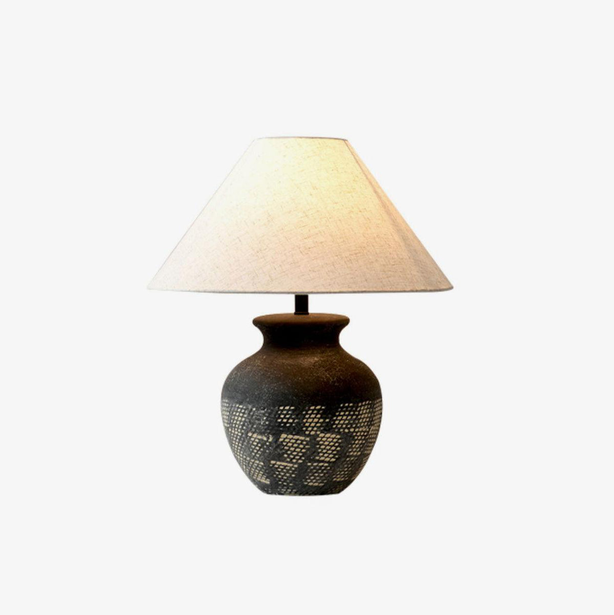 Crin minimalistisk keramisk bordslampa