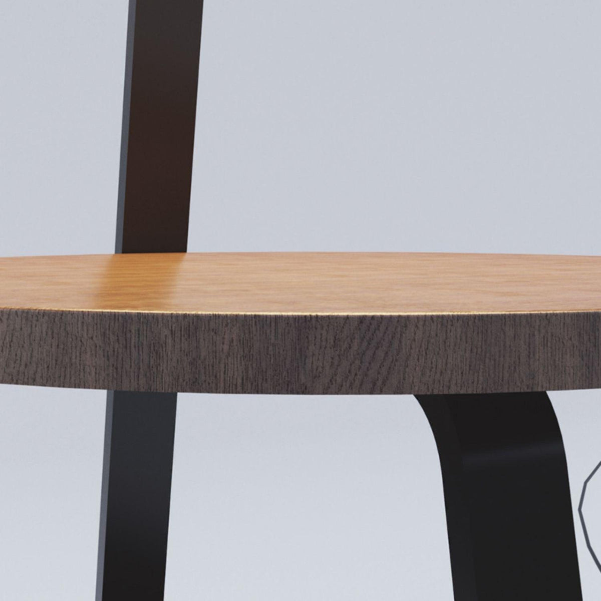 Mard moderne gulvlampe i træ