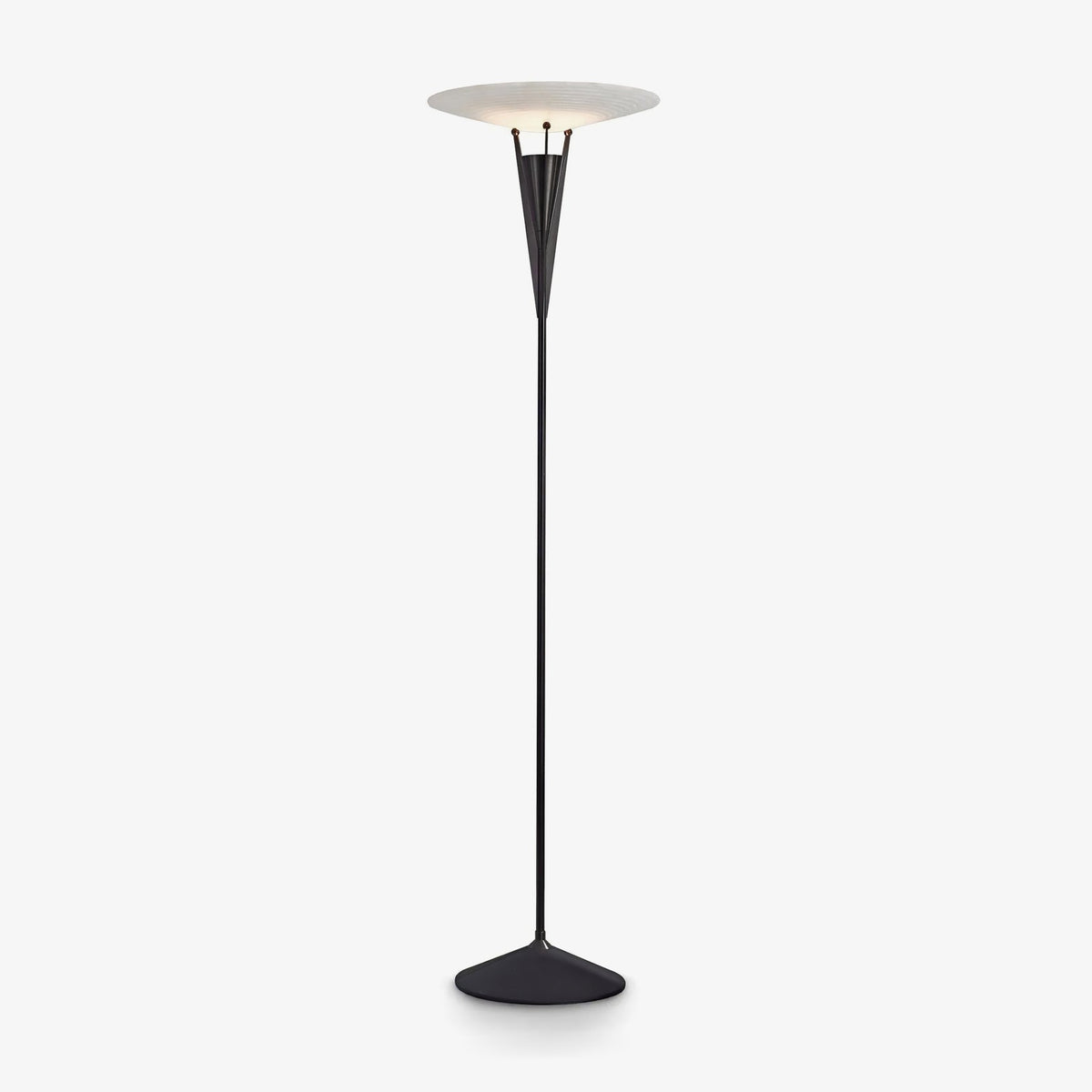 Veloros konformad golvlampa i alabaster