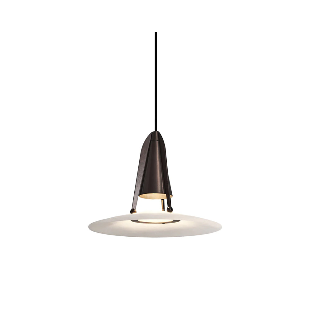 Halen pendellampa i alabaster Fusion