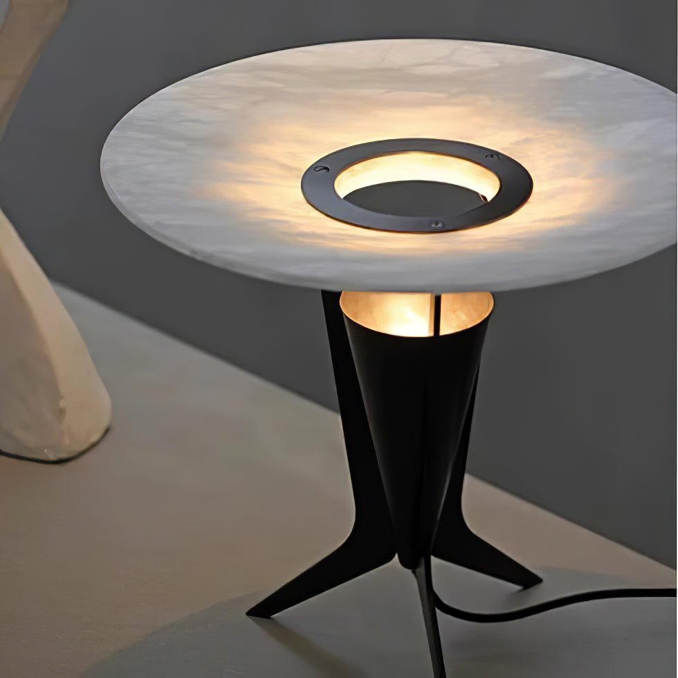 Eurtalus bordlampe med alabasttop