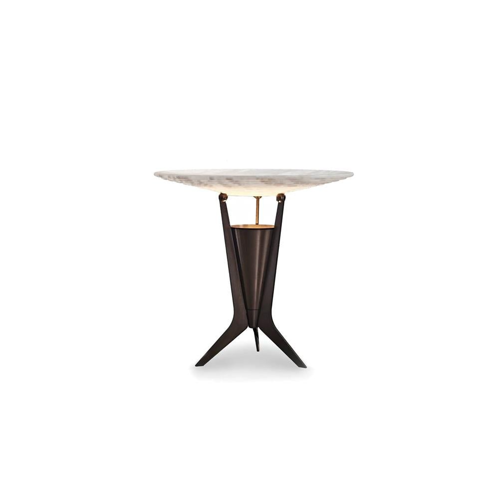 Eurtalus bordlampe med alabasttop