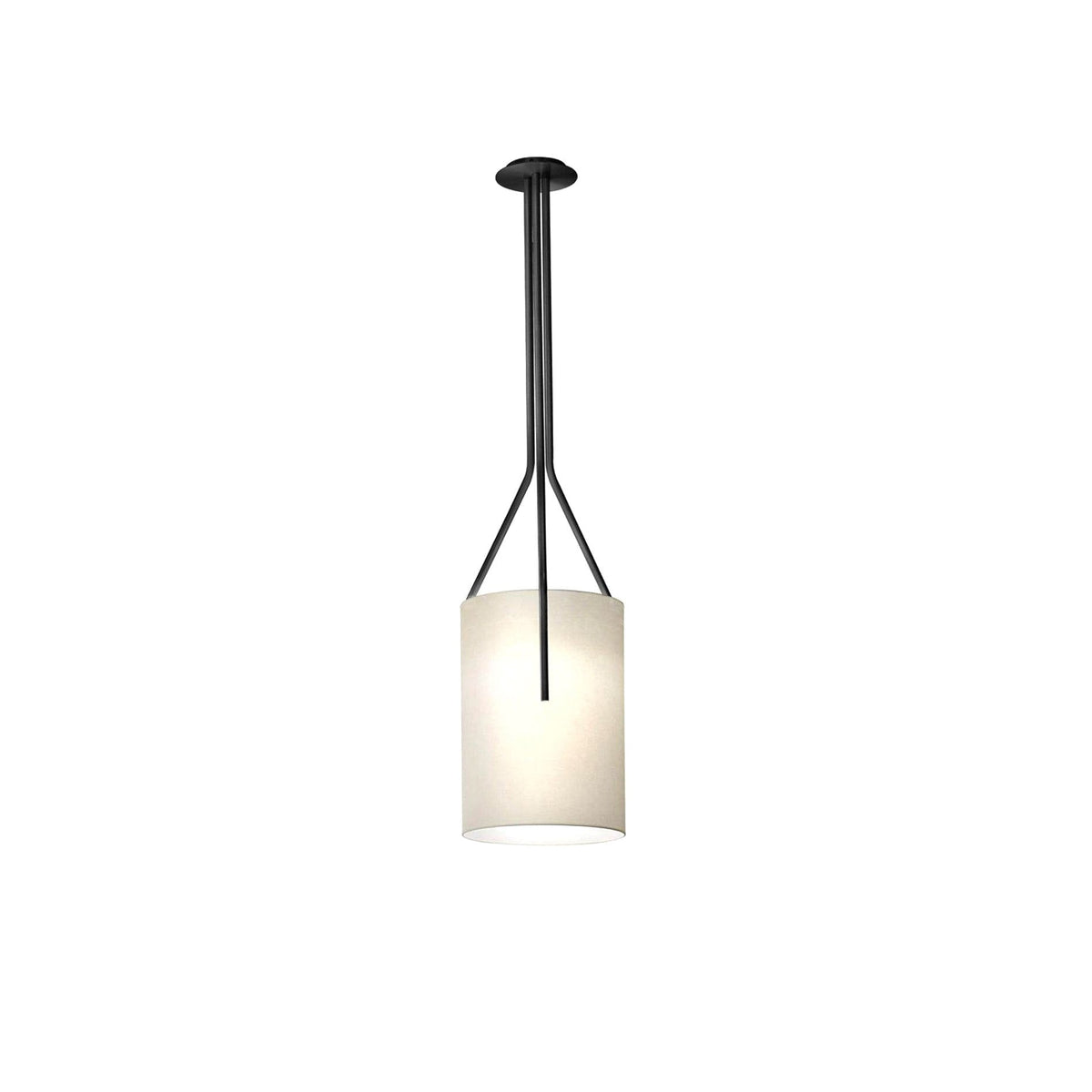 Cex moderne LED-lysekrone i messing med 3 lys