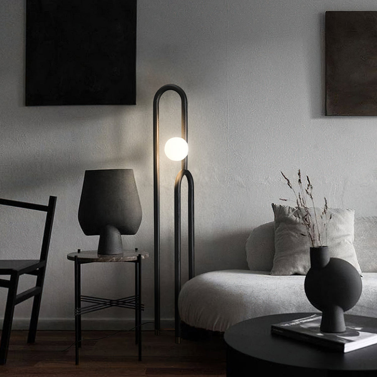 Veraear golvlampa i art déco-stil