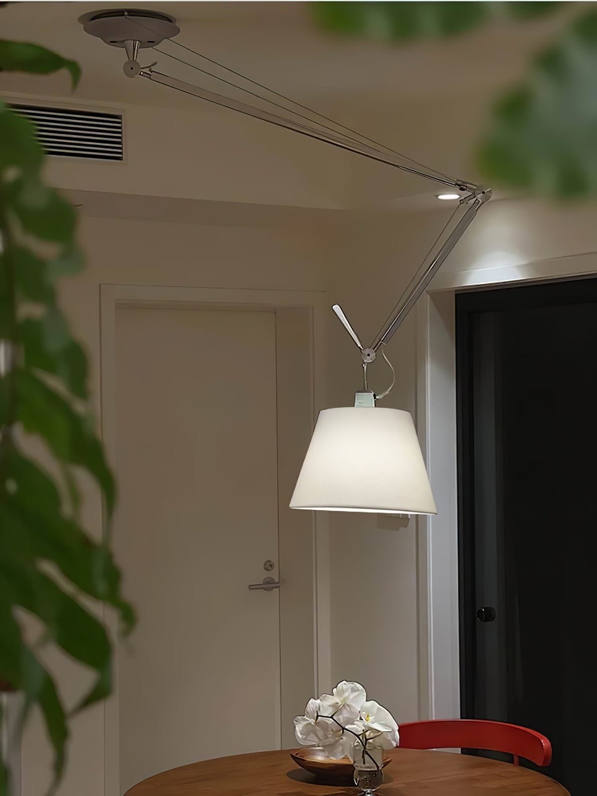 Evmirion Premium Elegance-skærmpendellampe i stof