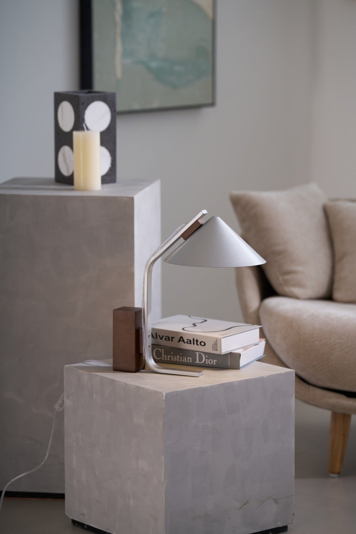 Ireld moderne bordlampe
