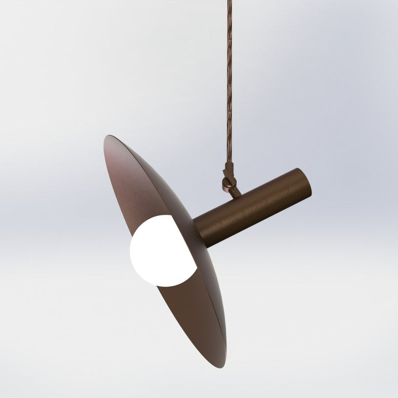 Tinduvyo moderne minimalistisk metal- og glaslysekrone