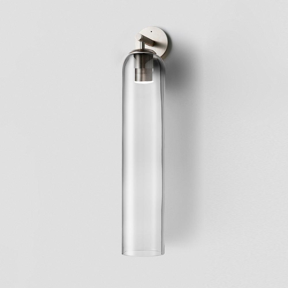 June cylindrisk indendørs væglampe i glas