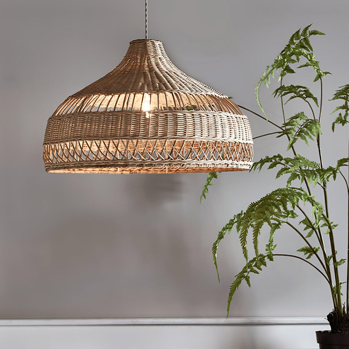 Candeeiro suspenso vintage Mason