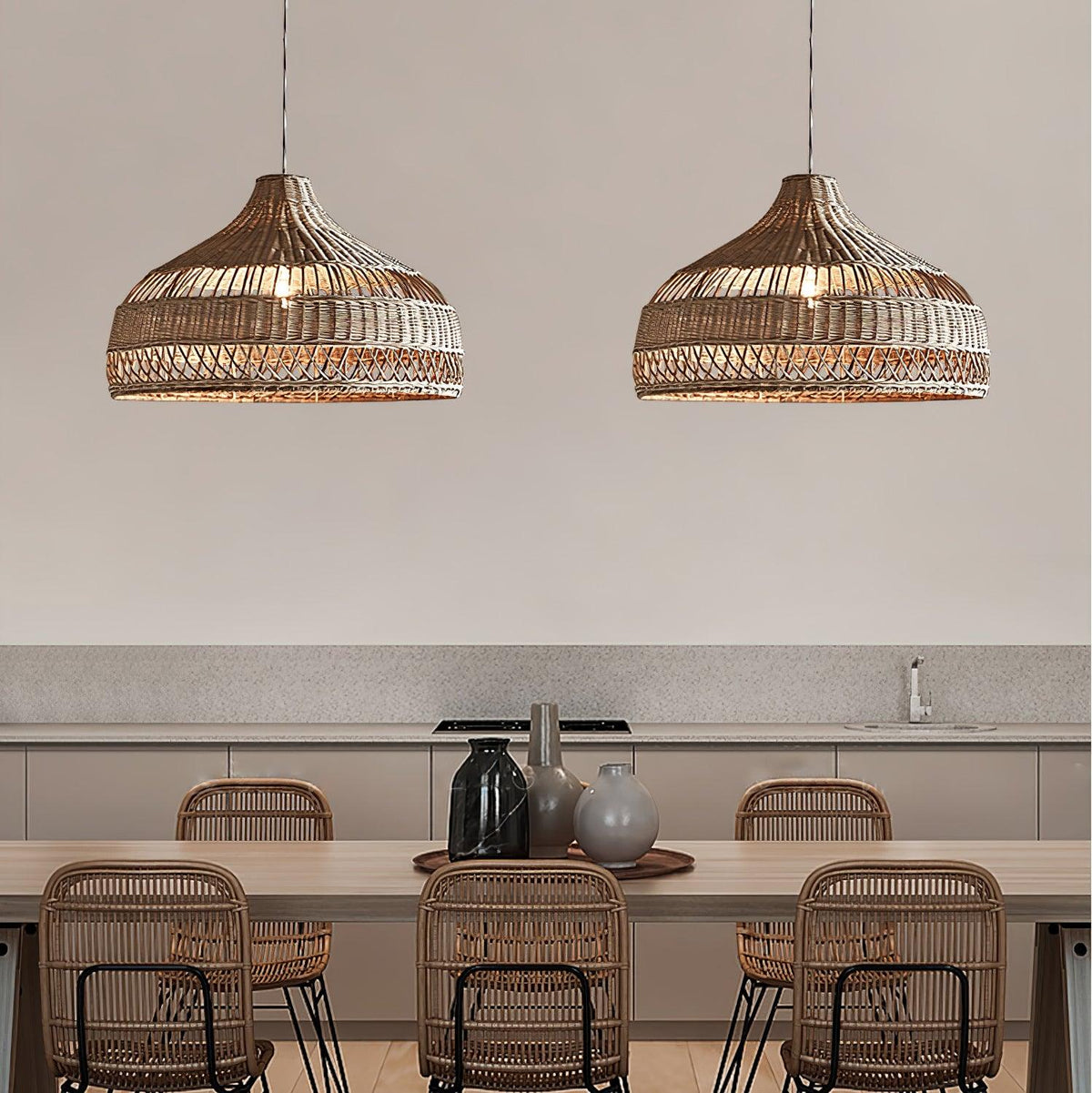Candeeiro suspenso vintage Mason