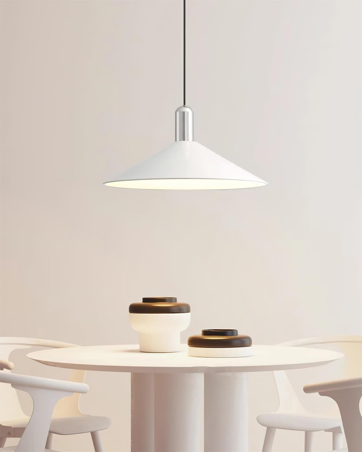 Pendel lampe LED Minimalistisk kegle Hængelampe til køkken og spisestue