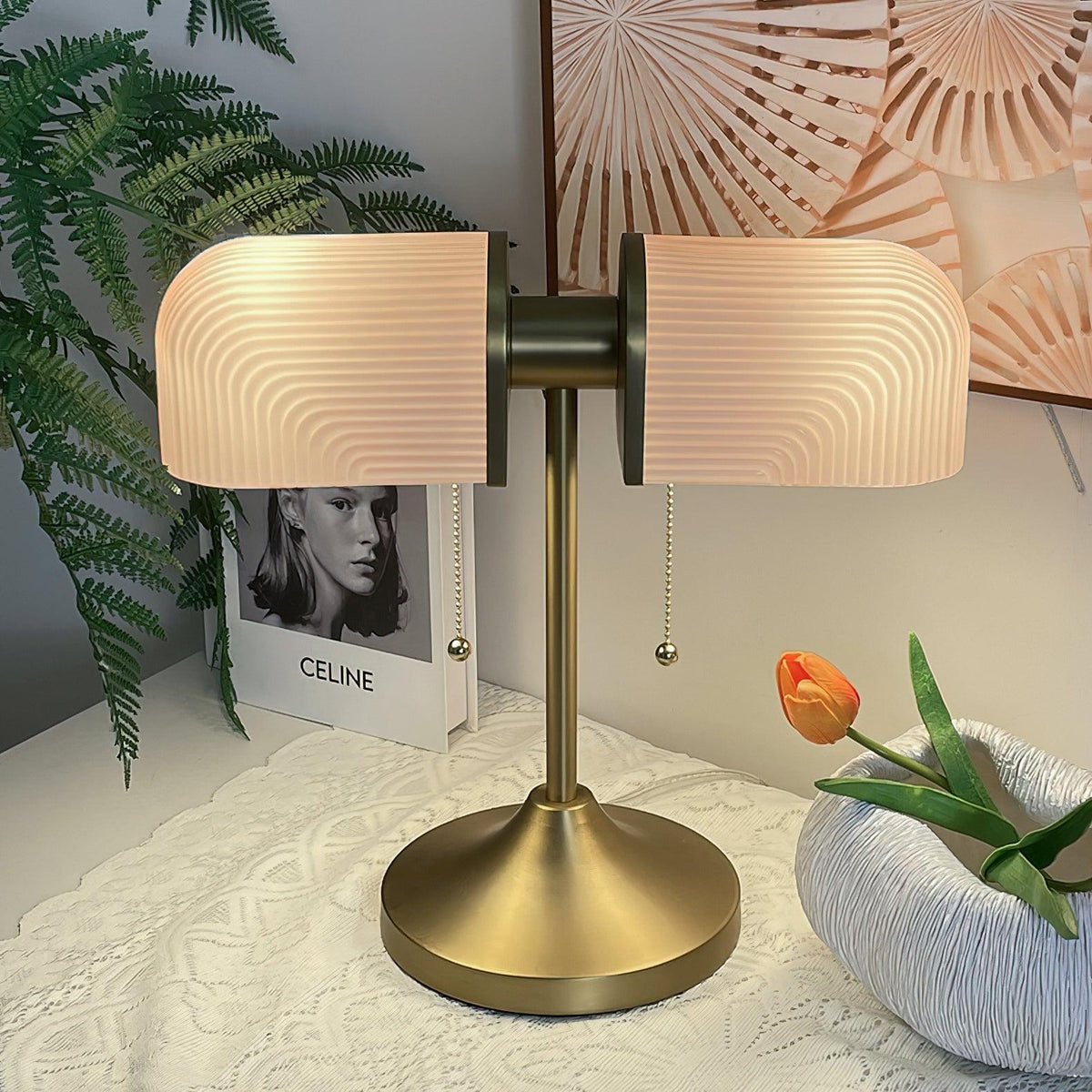 Gorven industriel bordlampe