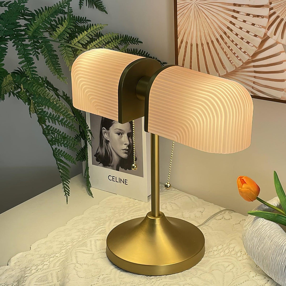 Gorven industriel bordlampe