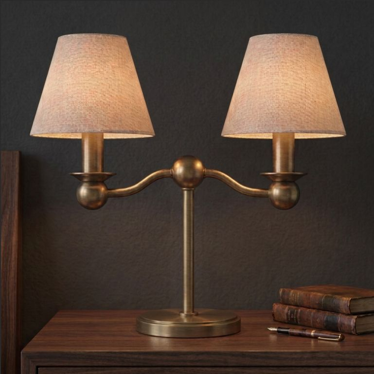 Graftwick-bordlampe i stof