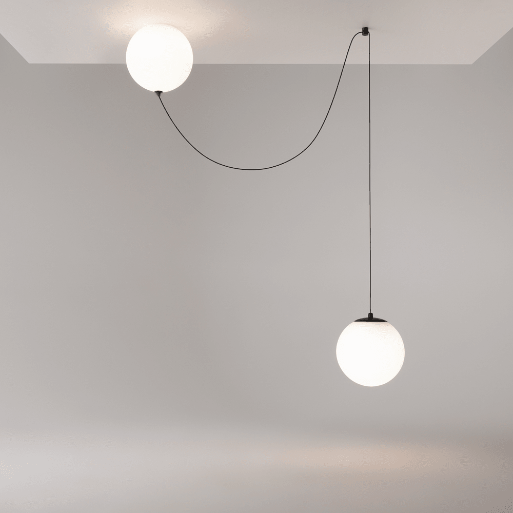 Asteris Noctis klotformad pendellampa