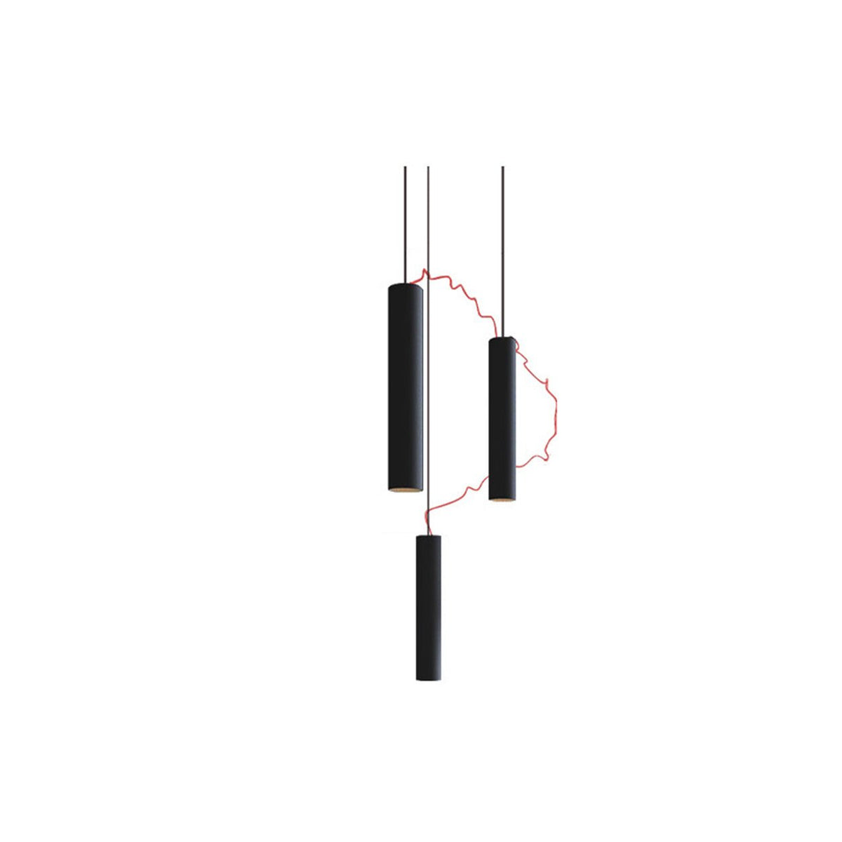 Lumuora klyngependel med LED