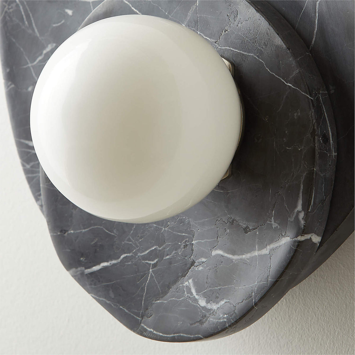 Astr moderne minimalistisk unik væglampe i sten og glas