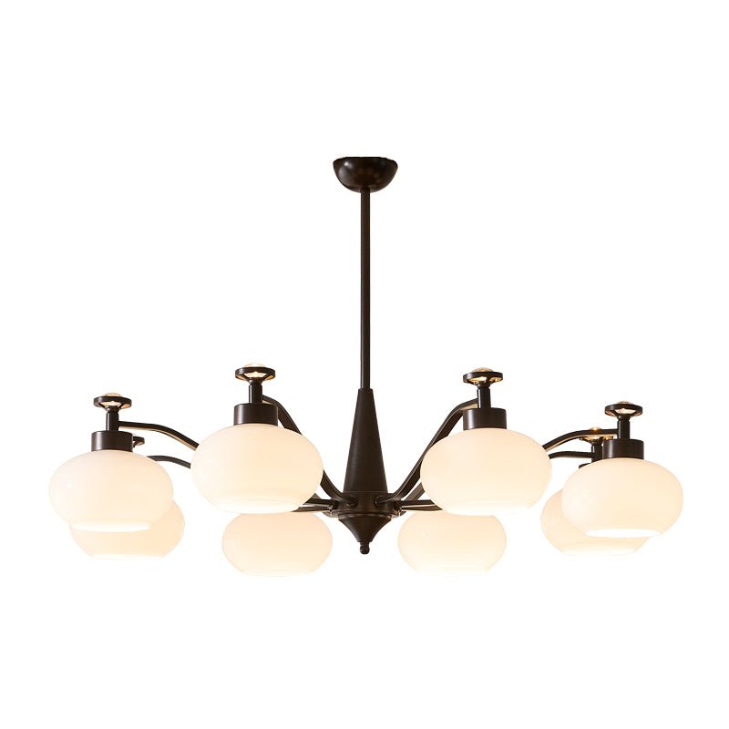 Althaen elegant vintage-lysekrone i glas