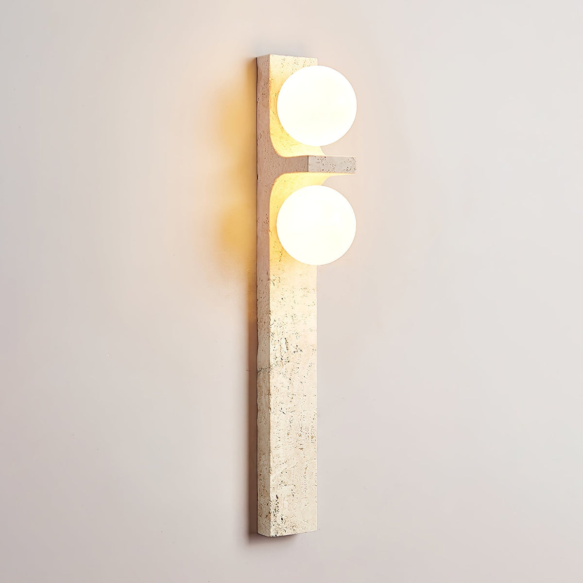 Cassiopeia Travertine Wall Light