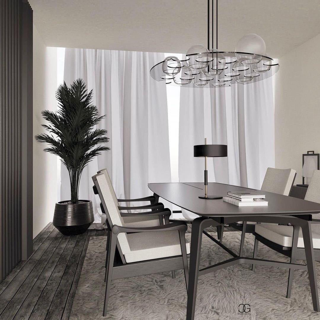 Zenith minimalistisk bordlampe