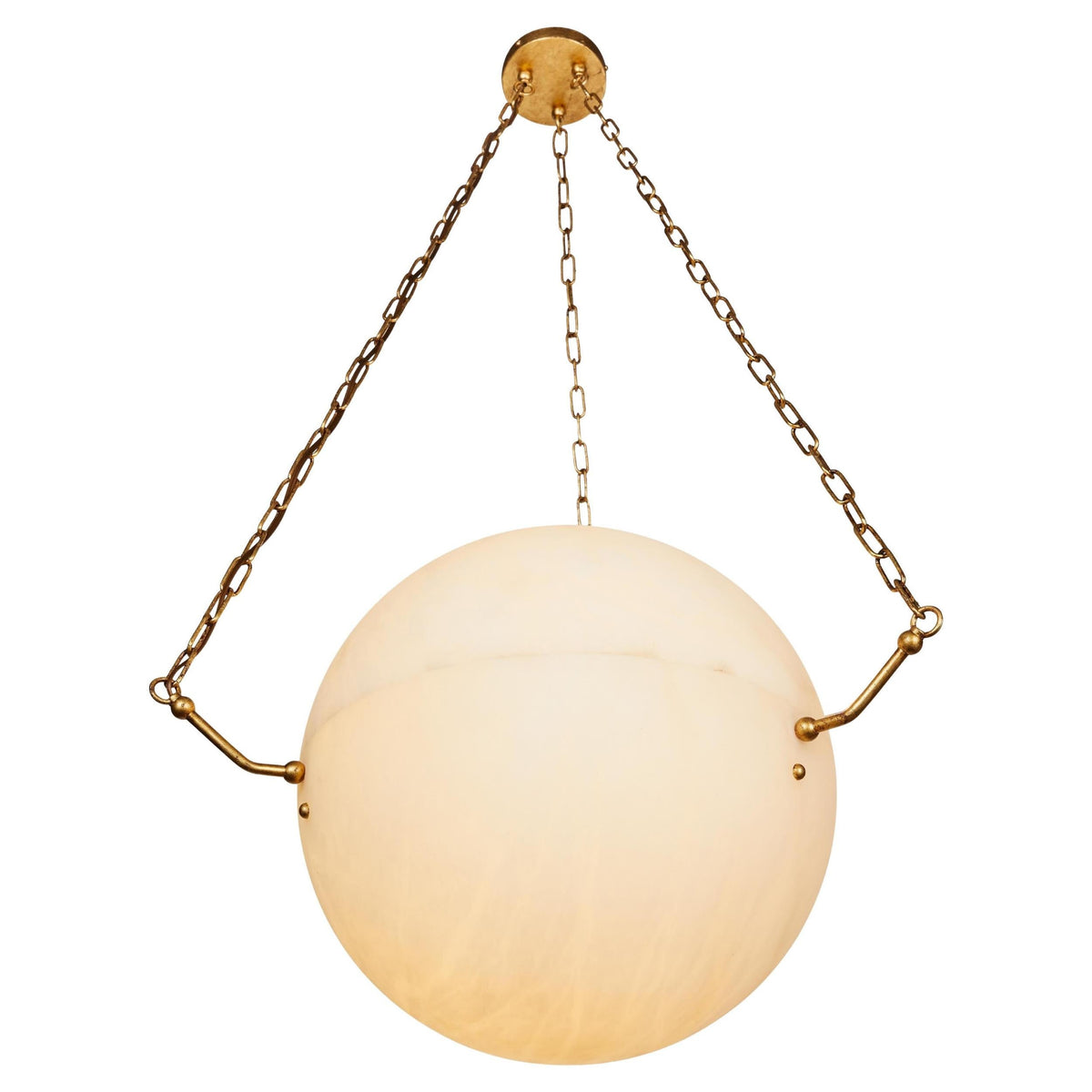 Himinuvys moderne minimalistiske pendellampe i alabast